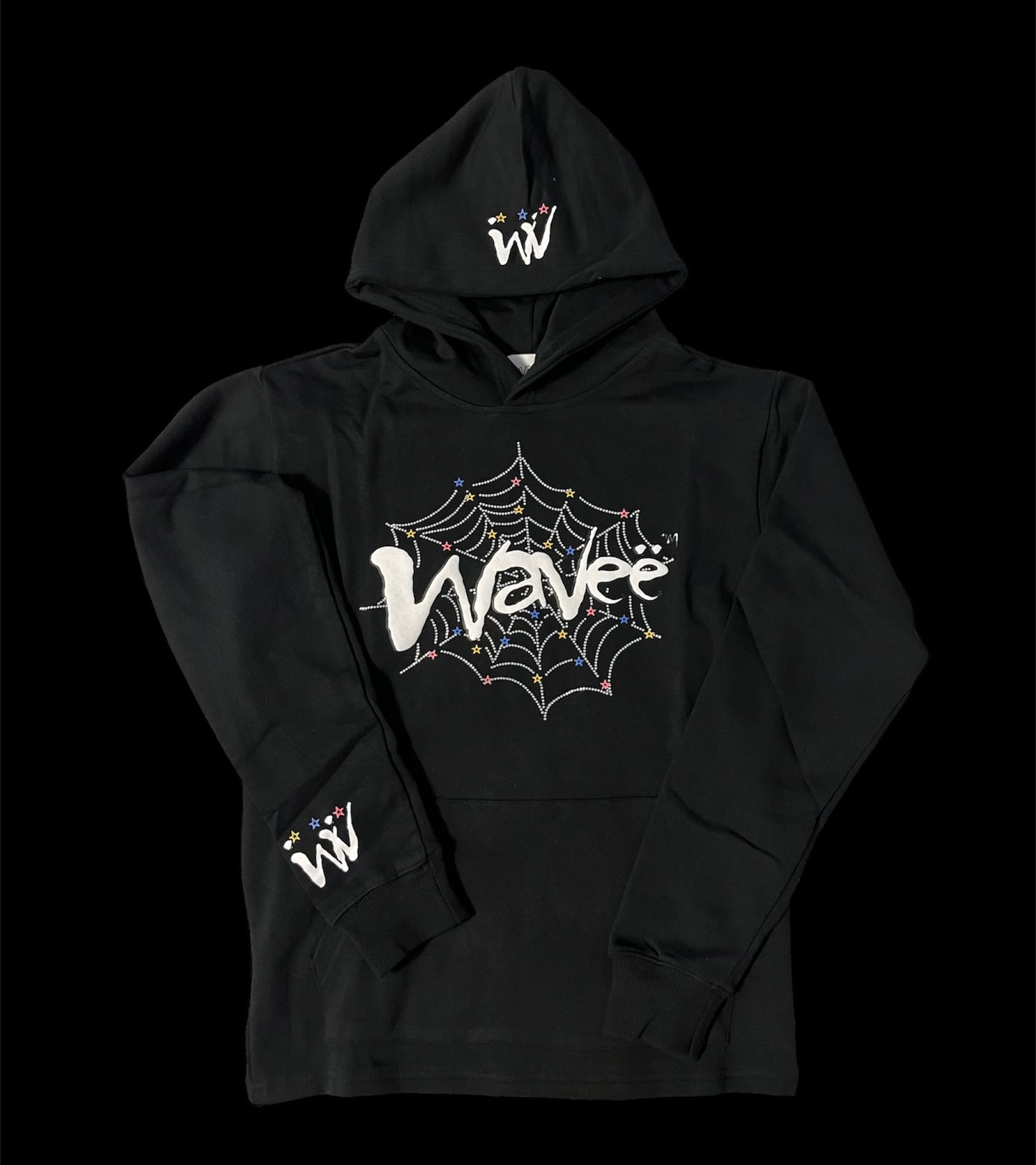 WAVEË Rhinestone Spider Vol.2 Limited Edition Hoodie