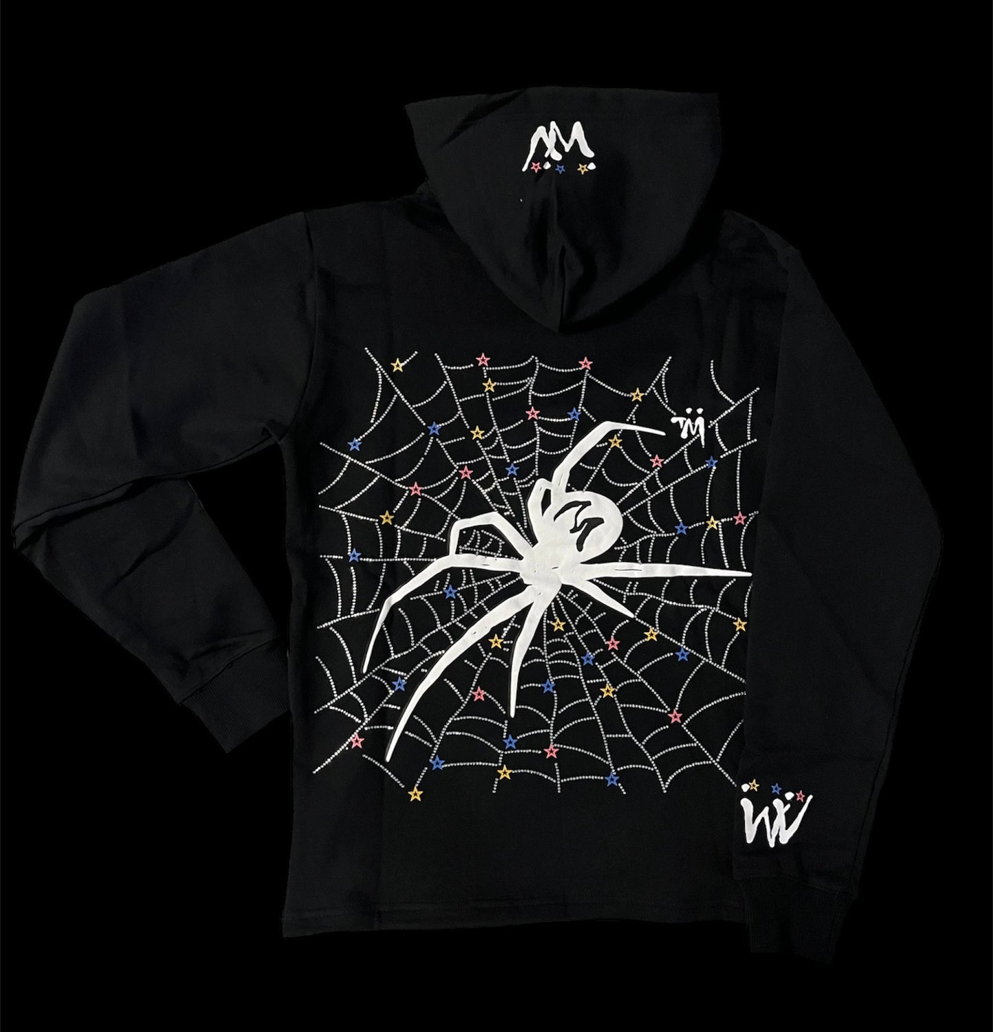 WAVEË Rhinestone Spider Vol.2 Limited Edition Hoodie